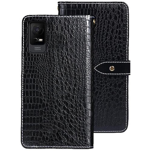 INORCO IDEWEI Za TCL Ion X usnjena torbica za telefon s krokodiljo teksturo Folio Flip Cover s stojalom, (22035599) Slike