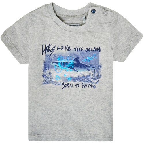 Ikks Majice s kratkimi rokavi XS10031-24 Siva Cene