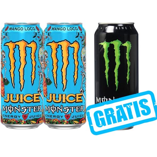 Monster Energy energetski napitak loco 2x500 ml + green 1x500 ml Cene