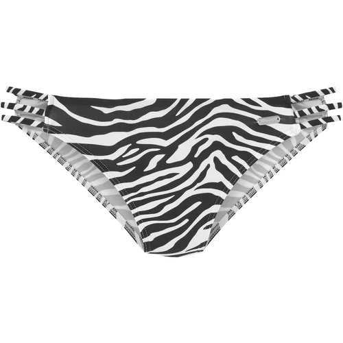 VENICE BEACH Bikini hlačke črna / bela