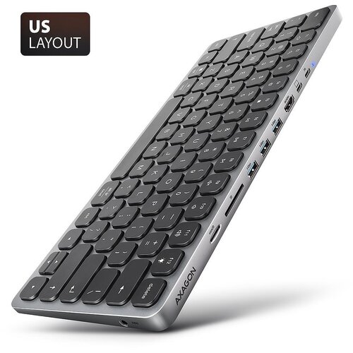Axagon HMC-KB-US laptop dock /port replicator Wired USB 3.2 Gen 1 (3.1 Gen 1) Type-C Grey Cijene