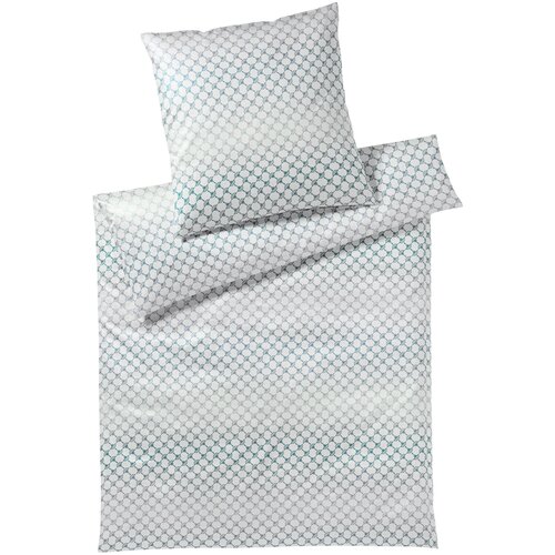 Joop! posteljnina 140/200 cm mako saten modra, zelena Slike