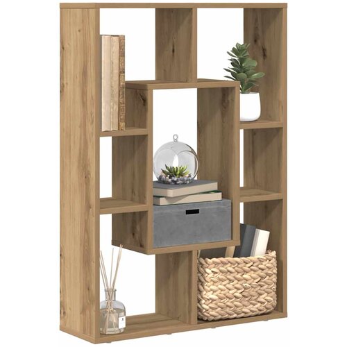  Regal za knjige boja hrasta 63x20x90 cm konstruirano drvo Smeđa Slike