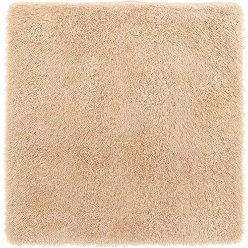 Maison Chic Visoka košata Preproga, Rug bež 120x120 cm poliester, (22120444) Cene