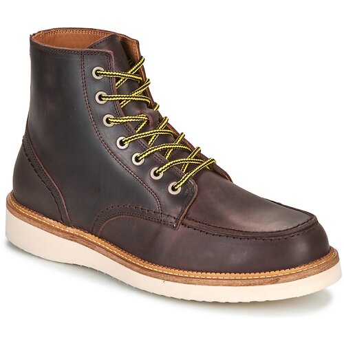 Selected SLHTEO NEW LEATHER MOC-TOE BOOT Smeđa Cijene