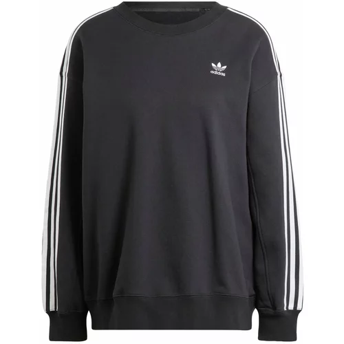 Adidas Sweater majica 'Adicolor Classics' crna / bijela