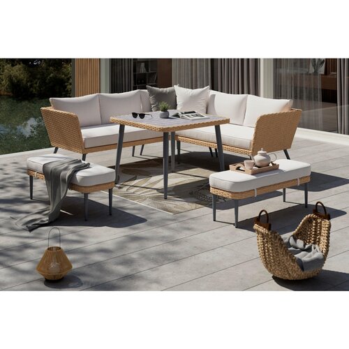 Ambia Garden VRTNA LOUNGE GARNITURA tkanina železo Cene