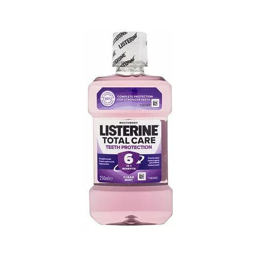Listerine total Care Teeth Protection Mouthwash 6 in 1 vodice za ispiranje usta 250 ml