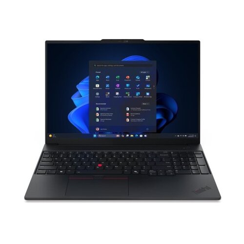 Lenovo ThinkPad E16 G3, prenosnik z Intel Core Ultra 5 225U, 16‑palčnim WUXGA zaslonom, 32 GB RAM, 1 TB, integrirano grafiko (UMA), Windows 11 Pro, črna, 3‑letna garancija Cene
