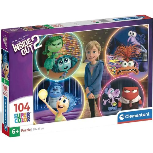 Clementoni Izvrnuto obrnuto 2 supercolor puzzle od 104 dijela - Cene