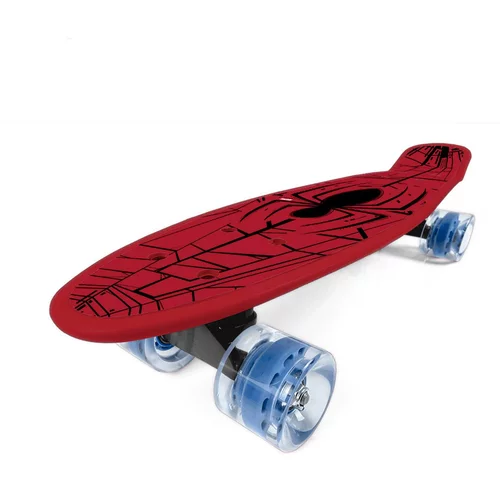 Kids_Movie_Heroes SPIDERMAN Skateboard (fishboard), crvena, veličina