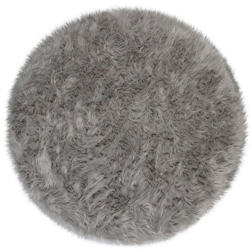 Flair Rugs sivi tepih Sheepskin, ⌀ 120 cm Cijene