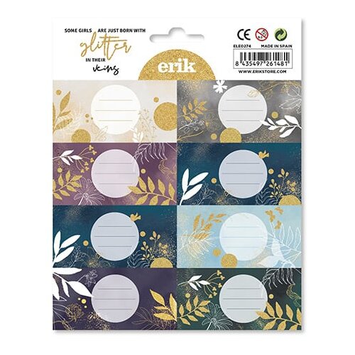 Grupo Erik Editores S. L. Nalepnice set 8 - Glitter Cene