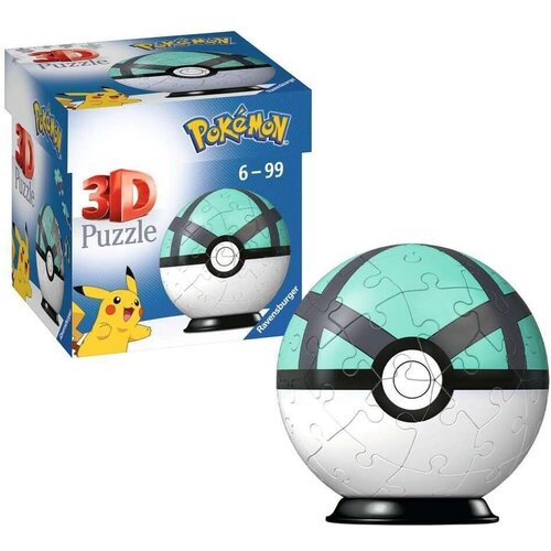 Ravensburger 3D puzzle - Pokemon Net lopta - 54 dela Slike
