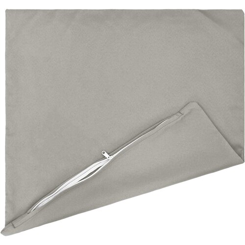  Presvlaka za jastuk 12 pcs HEERLEN Siva 50 x 50 cm Poliester Slike