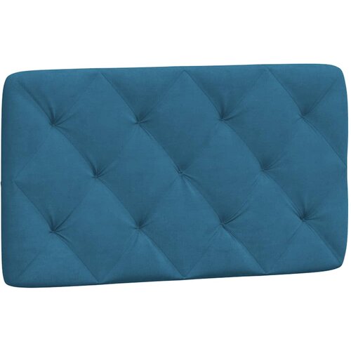 Maison Chic posteljno vzglavje - vzglavna omarica - vzglavna stranica modra 90 cm žamet, (21704242) Cene