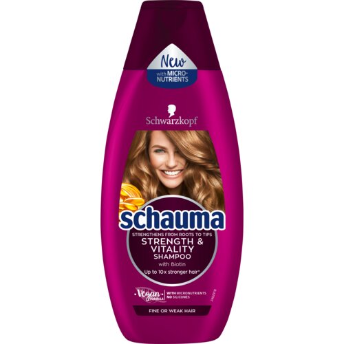 Schauma Strength & Vitality Shampoo šampon za krepitev in vitalnost za ženske Cene