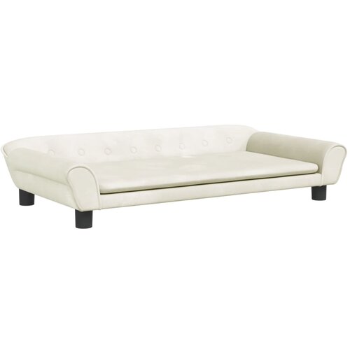 VidaXL Otro&amp;scaron;ki kavč krem 100x50x26 cm žamet, (20988215) Slike