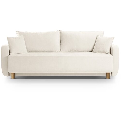 Micadoni Krem sklopiva/s prostorom za odlaganje sofa 231 cm Elen &amp;ndash; Slike
