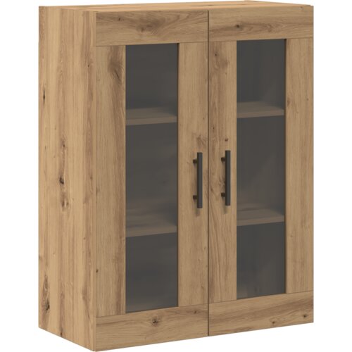  Zidni ormari 2 komada od umjetnog hrasta 69.5 x 34 x 90 cm. Slike