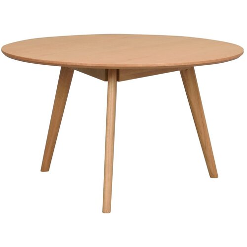 Rowico Okrogla mizica v hrastovem dekorju 90x90 cm Yumi - Rowico Cene