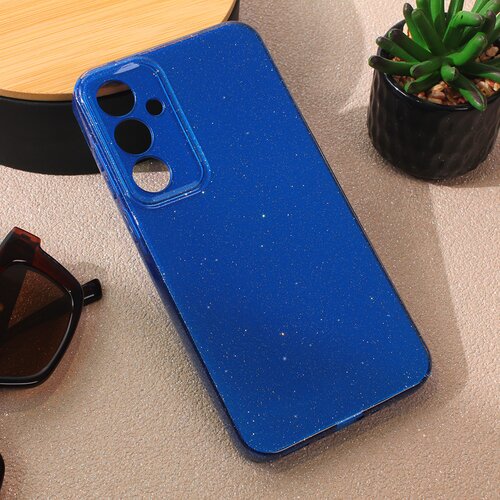 Torbica sparkle dust za samsung A556B galaxy A55 5G tamno plava Slike