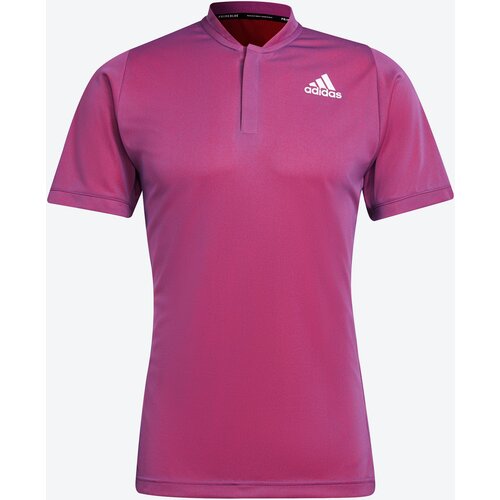 Adidas Men&amp;#039;s Freelift Polo Primeblue Scarlet XXL T-Shirt Slike