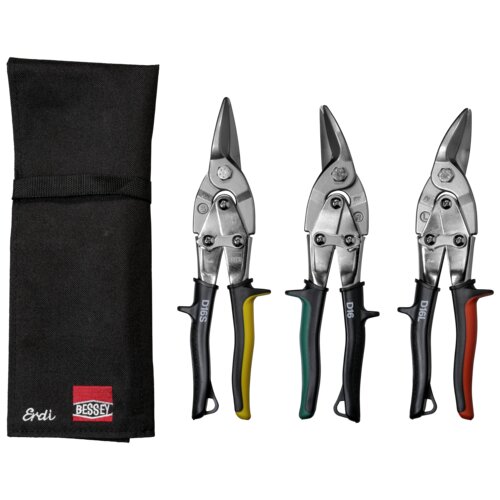 Bessey Set of aviation snips with snips pouch DSET16 Slike