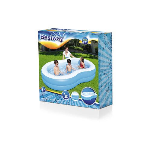 Bestway Družinski bazen Big Lagoon 262x157x46 cm Slike