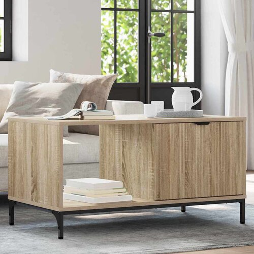  Kava Stol Sonoma hrast 90 x 49 x 46 cm Konstruirano drvo Slike