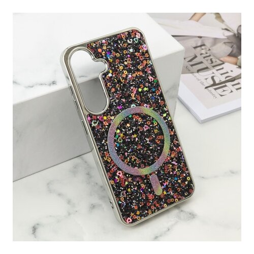  Futrole glam glow magsafe za samsung s921b/s931b galaxy s24 5g/s25 5g crna ( F121232 ) Cene