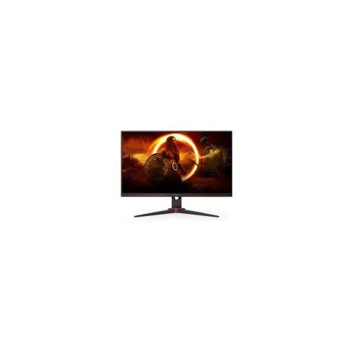 AOC Monitor LED 24G2ZE 23.8” Gaming IPS Flat 240Hz (23.8“, 16:9, 1920×1080, IPS, Antiglare + 3H, 240Hz, 0.5 ms, Freesync Premium, 1xDP, Audio, Tilt, Frameless) Black-Red, 3y