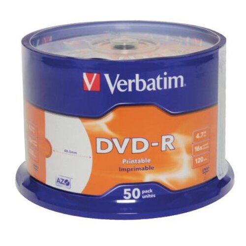 Verbatim DVD-R , na osi 50/1, Printable Cene