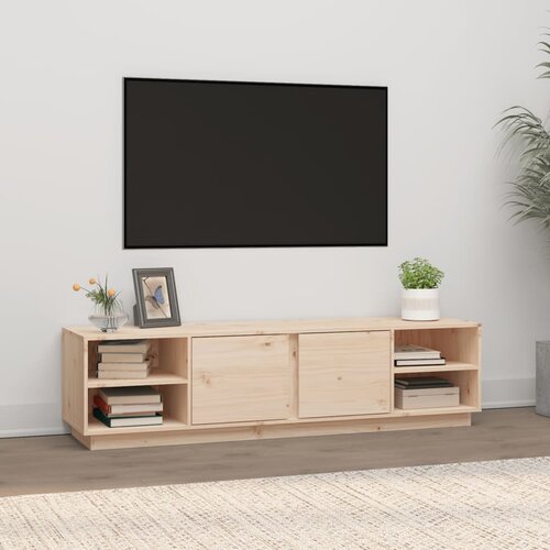 VidaXL TV ormarić 156 x 40 x 40 cm od masivne borovine Slike