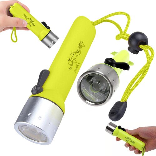  Vodootporna ronilačka lampa cree led 50m Slike