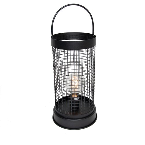 Honsel Moderne tafellamp grijs 52 cm E27 - Horario Cene