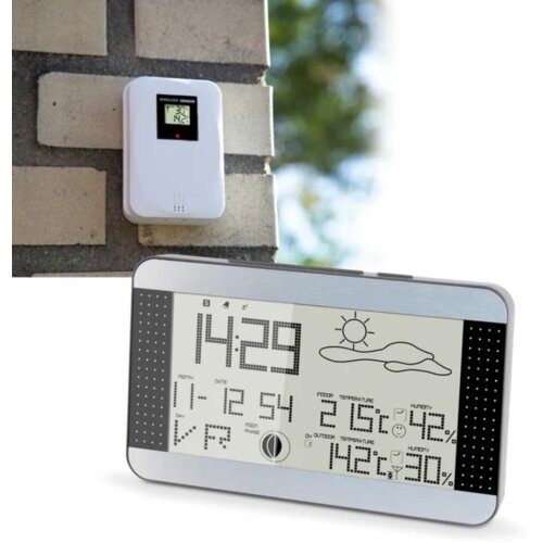 Alecto WS-1700 Wetterstation mit drahtlosem Außensensor Cene