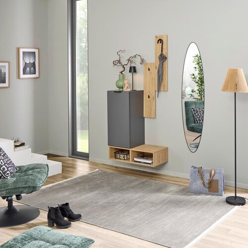 Modern Living Predsoba Ciao, Barva Hrasta, Antracit Slike