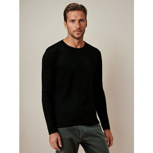DStreet Sweter męski czarny Slike