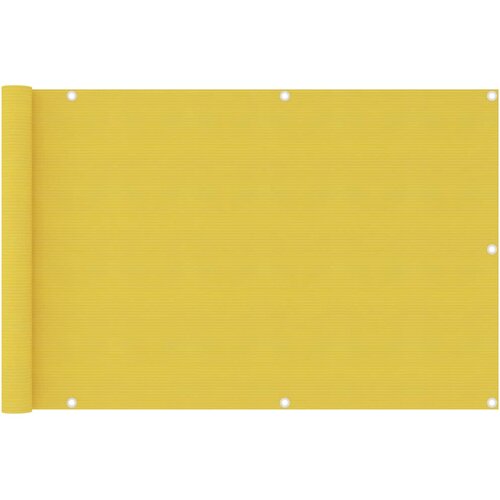 Balkonski zastor žuti 90 x 400 cm HDPE Cijene