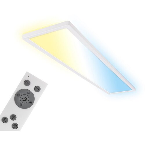 BRILO plafonjera led 36 w cct bijeli kv Slike