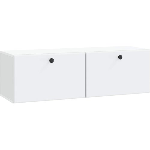 TV ormar za zid 98 x 31 x 30 cm Bijela Konstruirano drvo Zidne Cene