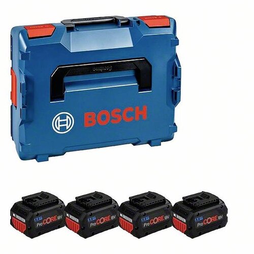 Bosch AKUMULATORSKI PAKET 4x ProCORE18V 5.5Ah 1600A02A2U Slike