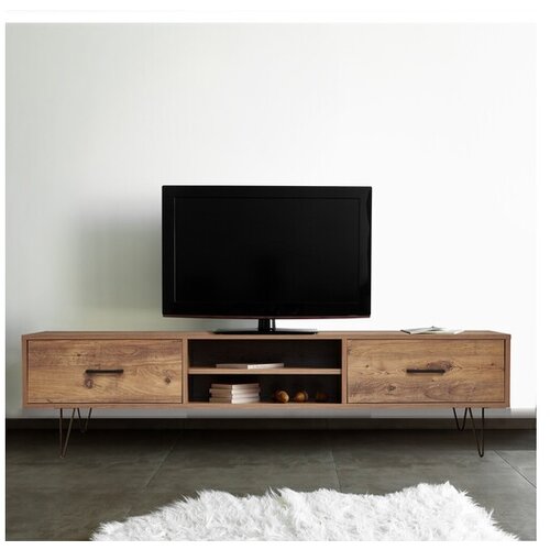 Hanah home tv komoda beta roze Slike