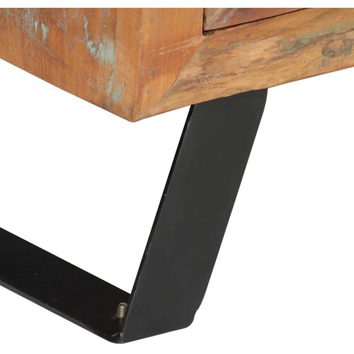 VidaXL ormarić 112 x 30 x 45 cm od masivnog obnovljenog drva Slike