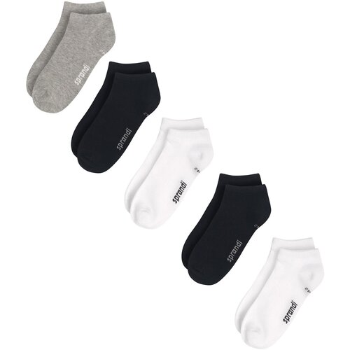 Sprandi Set 5 parov unisex nizkih nogavic 0MB-001-AW23 (5-pack) Pisana Slike
