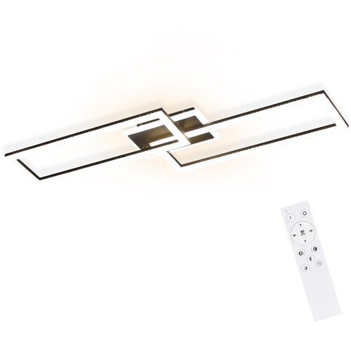 Nettlife LED stropna svetilka, nastavljive svetlobe, moder dizajn, 56 W, črna, (5000219999) Cene