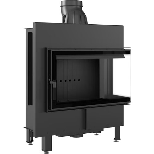 Kratki vgradni kamin LUCY/14/P/BS/BLACK Cene