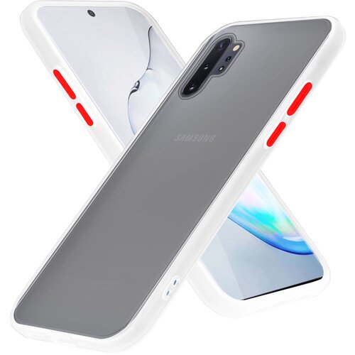 Cadorabo Ohišje, združljiv s Samsungom v zamrznjenem prozornem - hibridnem zaščitnem pokrovu s TPU silikonom v notranjosti in mat plastičnim hrbtom, (20565179) Cene
