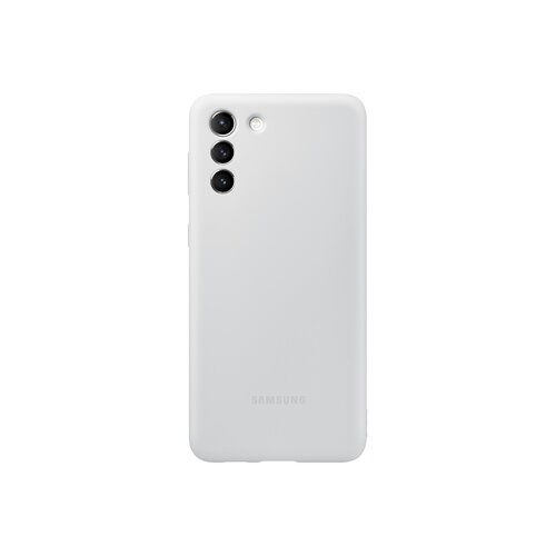 Samsung Galaxy S21 + silikonski etui, siv Slike